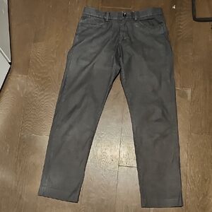 Calvin Klein Dark Gray Chinos for Men